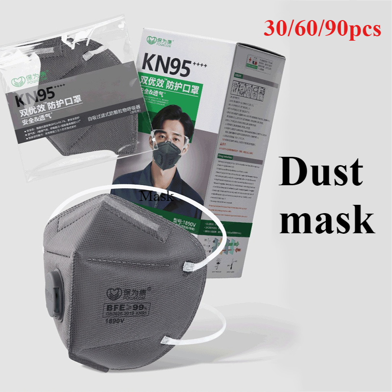 Anti Pollution Mask - KN95 Facial Mask Activated Carbon 6