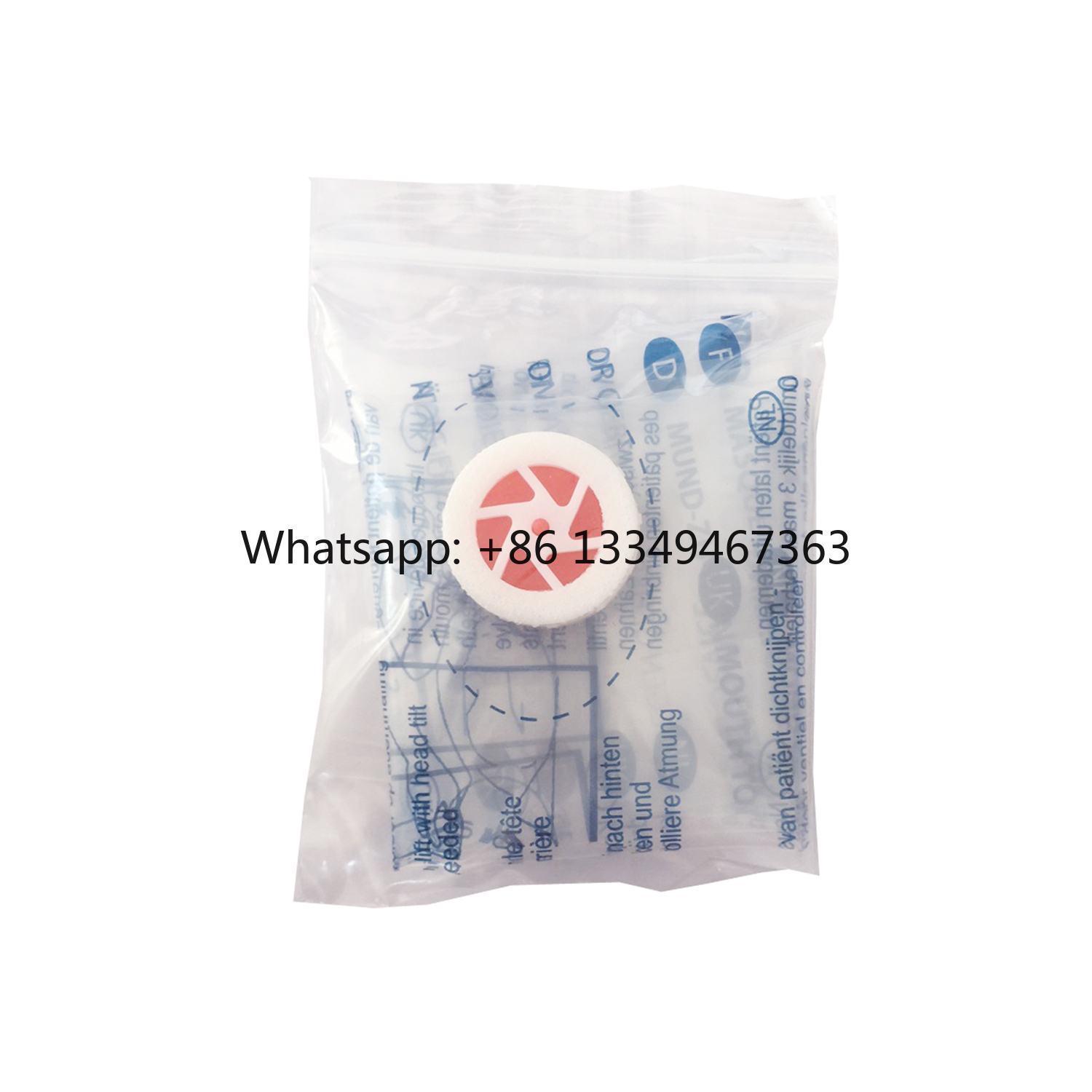 Disposable Mask Blue - Manufacturer Mouth to Mouth Breathing Mask