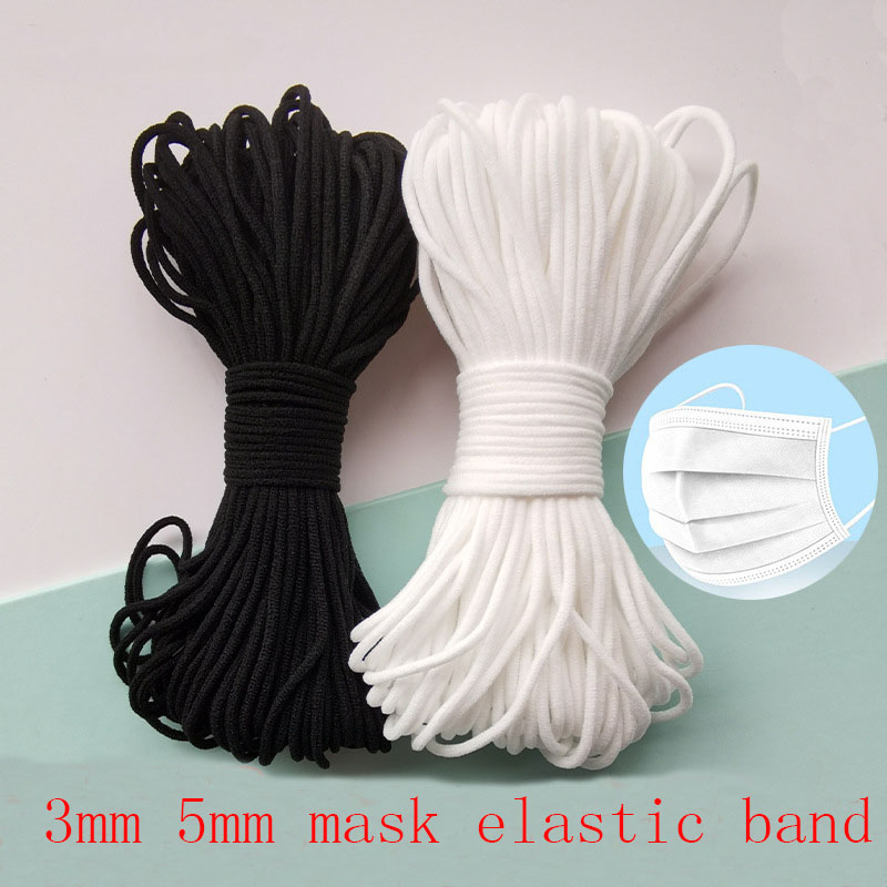 Mask Lanyard Adjustable - Mặt Nạ Thun Dây 3Mm Tròn