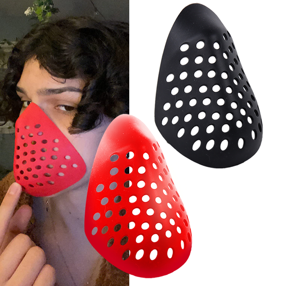 Silicone Mask Bracket - Half Face Bracket Silicone Mask Cosplay