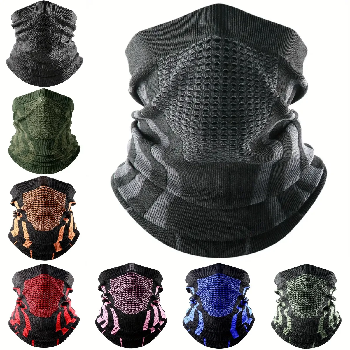 Sports Mask Breathable - Colors Winter Breathable Comfortable Thermal Knitted