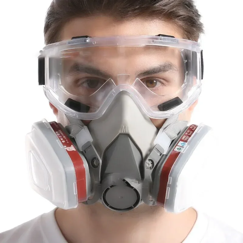Dust Mask Construction - Original 6200 Respirator Reusable Half Face