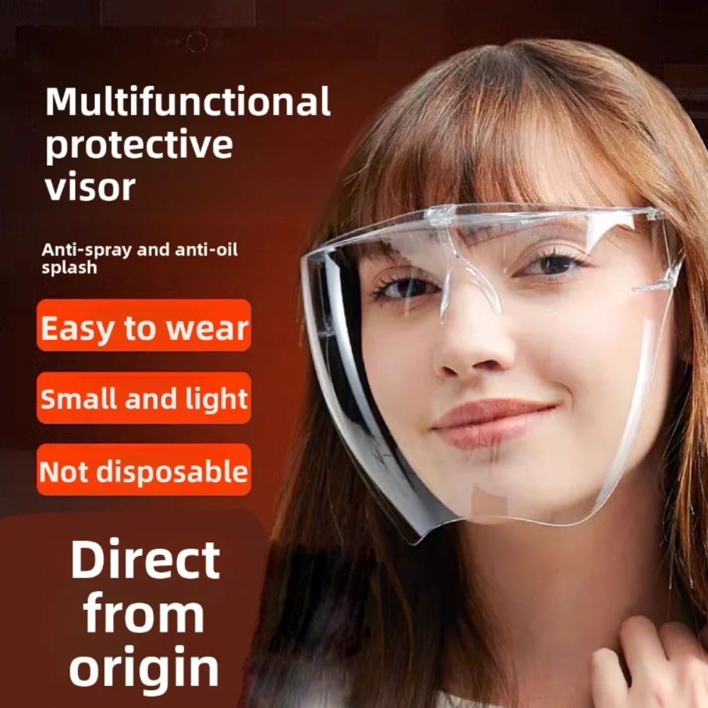 Anti Pollution Mask - Full Face Type High Definition Transparent