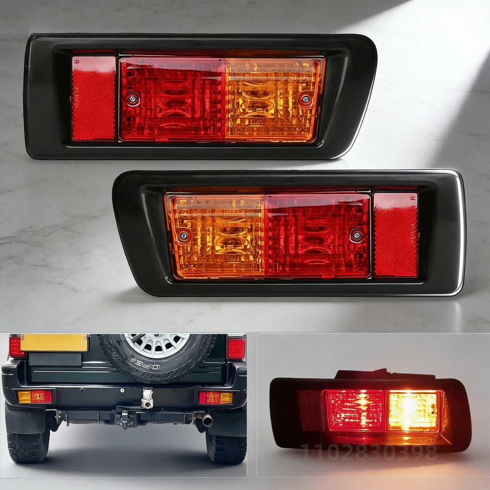 Kn95 Respirator Mask - 2Pcs Rear Bumper Tail Lights For