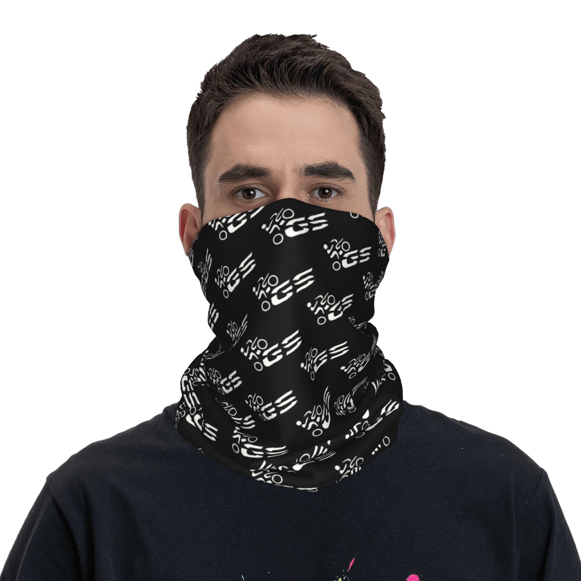 Neck Gaiter Face Cover - Custom GS Moto Bandana Neck Warmer