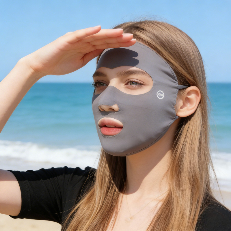 Sports Mask Breathable - Summer Full Face Sunscreen Mask for