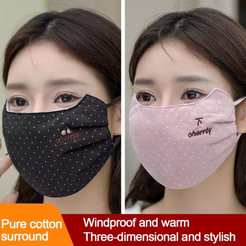 Cloth Face Mask Washable - Fashion Printing Breathable Protection Face Cover