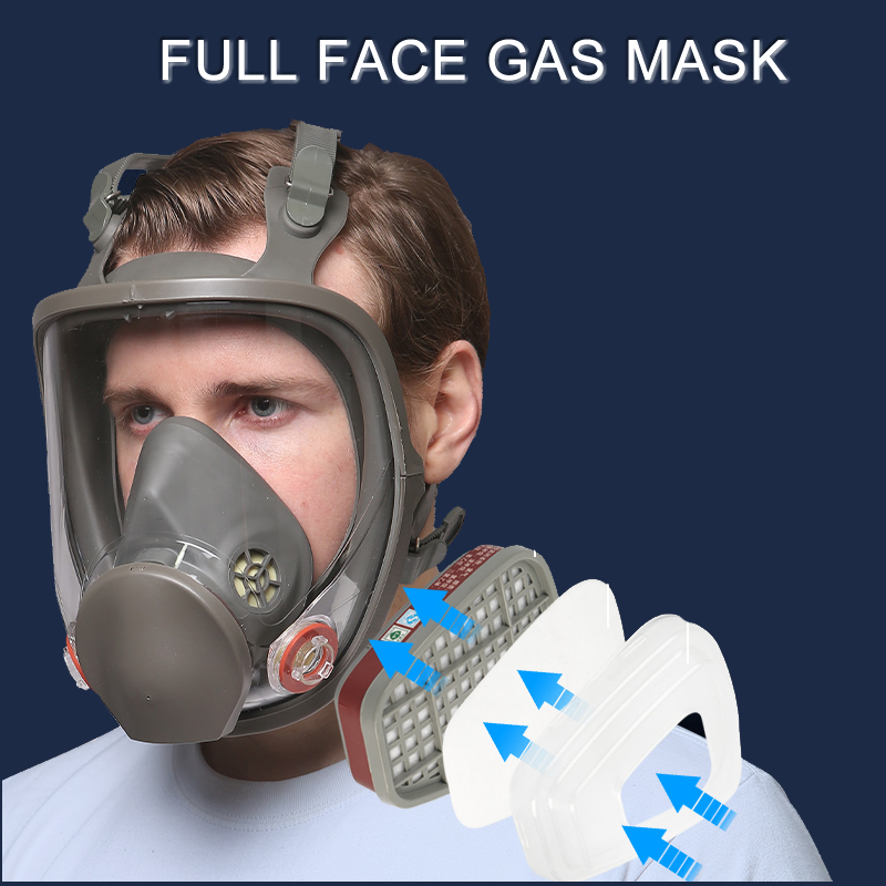 Dust Mask Construction - 6800 Full Mặt Khí Mặt Nạ