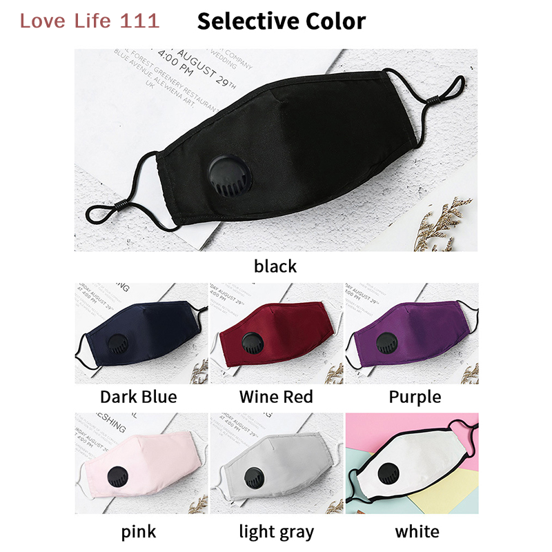 Cloth Face Mask Washable - Anti-pollution PM2.5 Dust Masks Washable And
