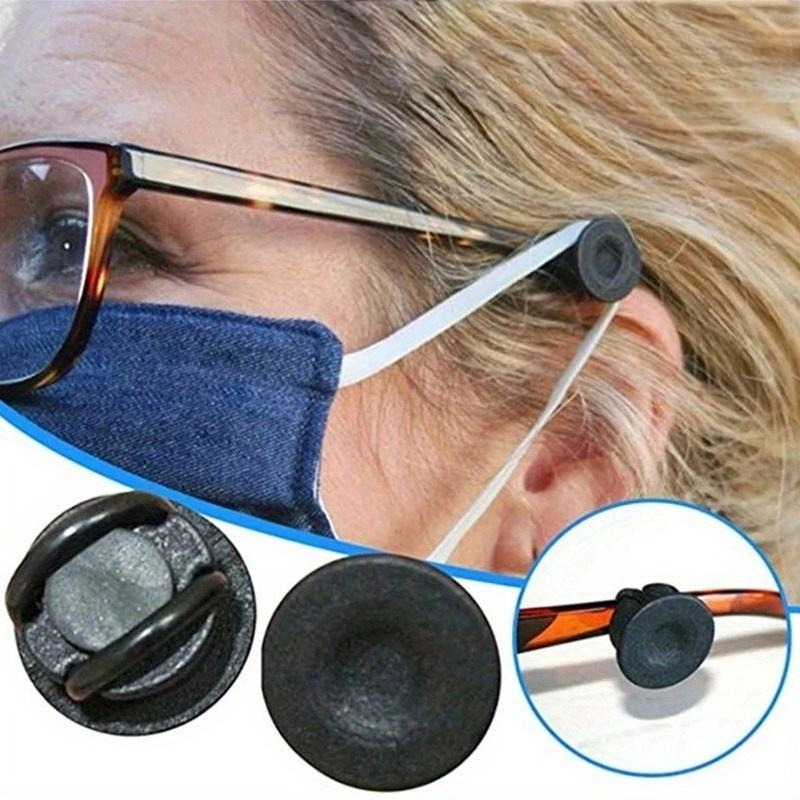 Mask Ear Saver Strap - 2Sets Adjustable Silicon Ear Saver Mask