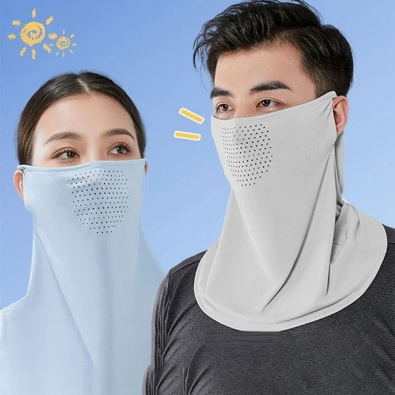 Men's Women's Ice Silk UV Prot - đánh giá và giá Sports Mask Breathable