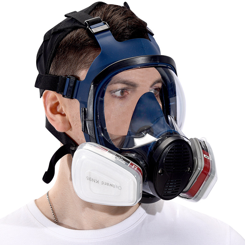 A8 gas mask with filter, full  - đánh giá và giá Dust Mask Construction