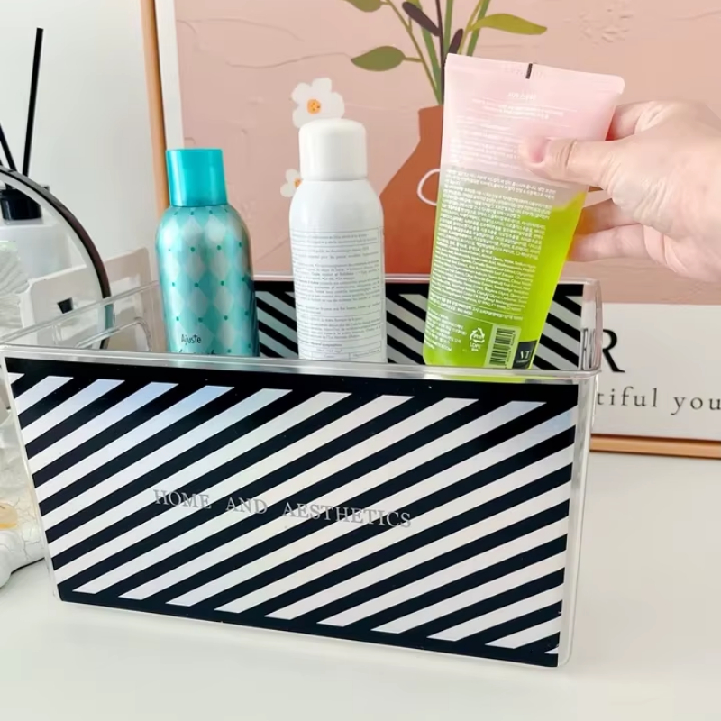 Tabletop Cosmetics Storage Box - đánh giá và giá Face Mask Storage Box