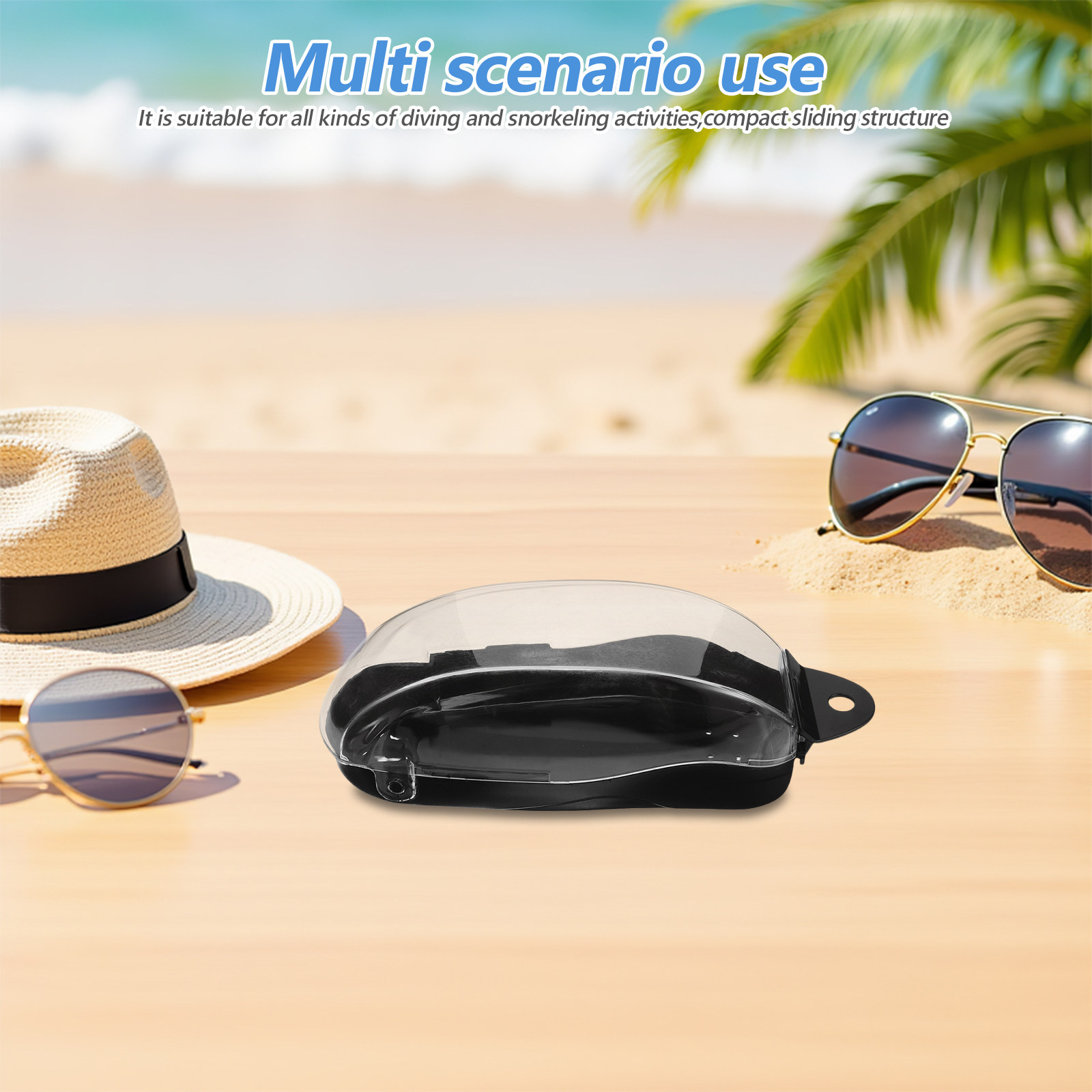 Snorkeling Mask Case Portable  - đánh giá và giá Mask Case Hard Shell