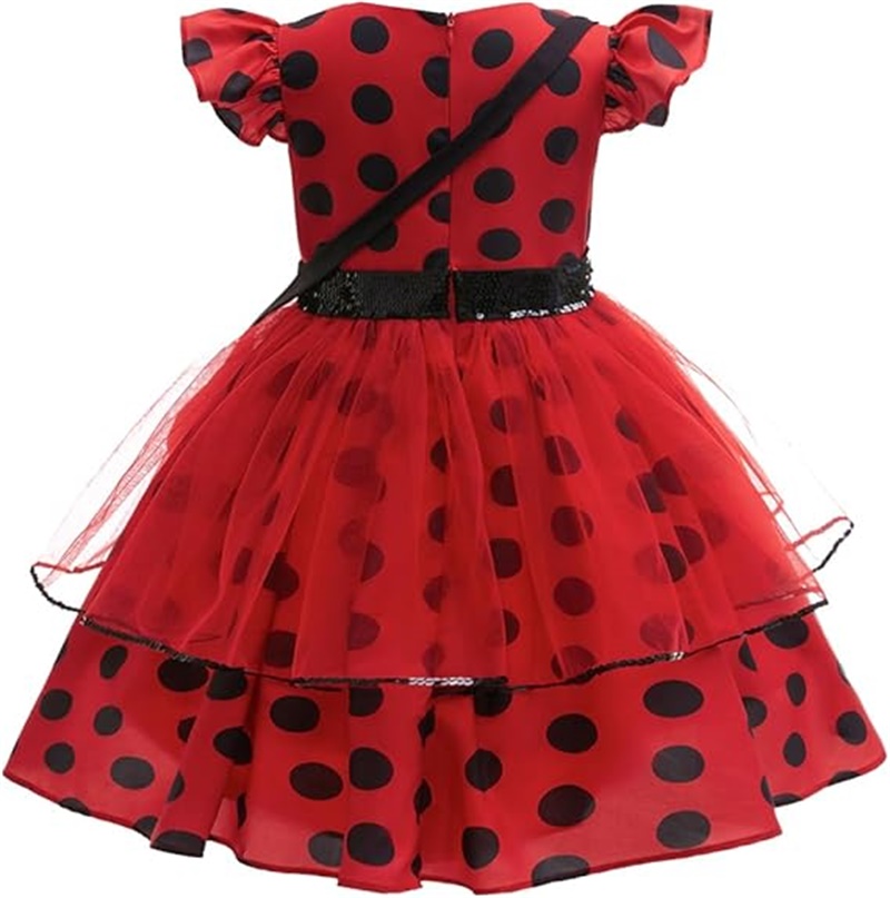 Girls Cosplay Costume Polka Do - đánh giá và giá Kids Face Mask
