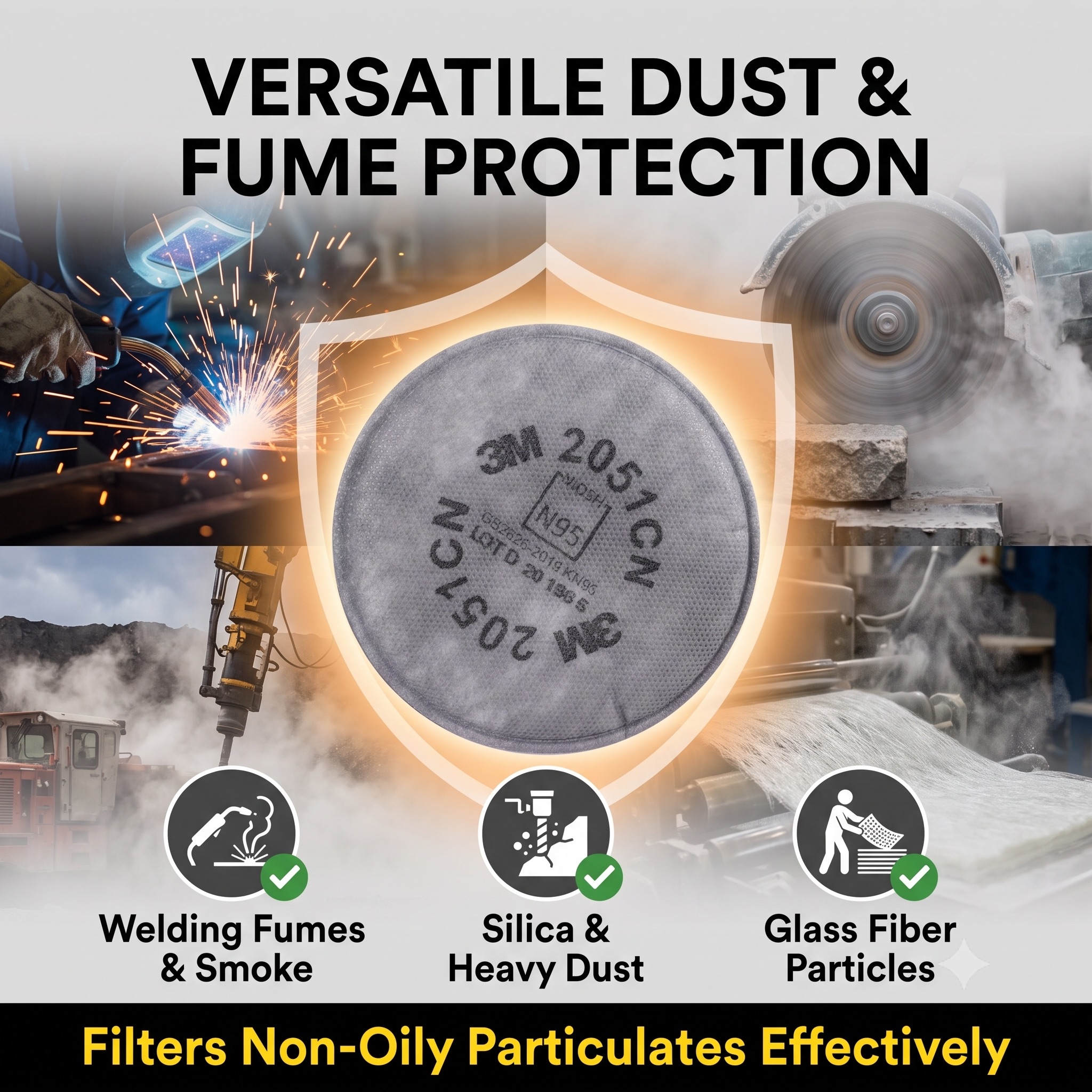 3M 2051CN N95 Particulate Filt - đánh giá và giá Filter Replacement N95