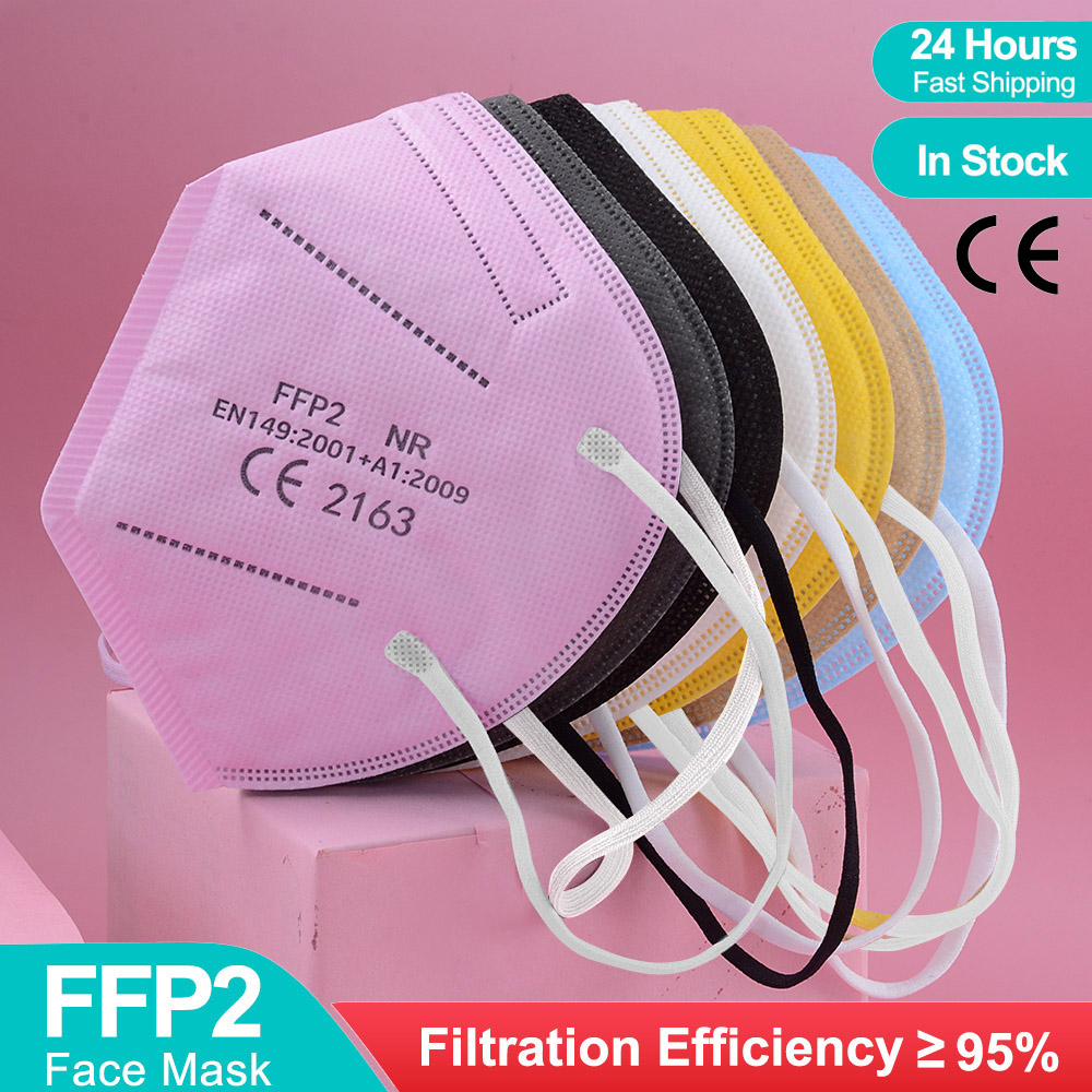 5Layer FFP2 Masks CE Approve K - đánh giá và giá Black Face Mask Pack