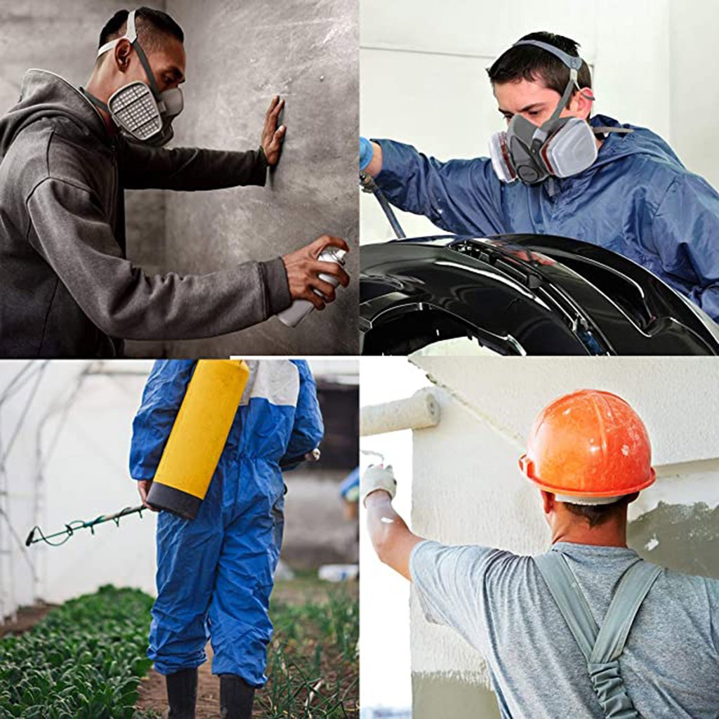 Face Dust Respirator Industria - đánh giá và giá Respirator Half Face