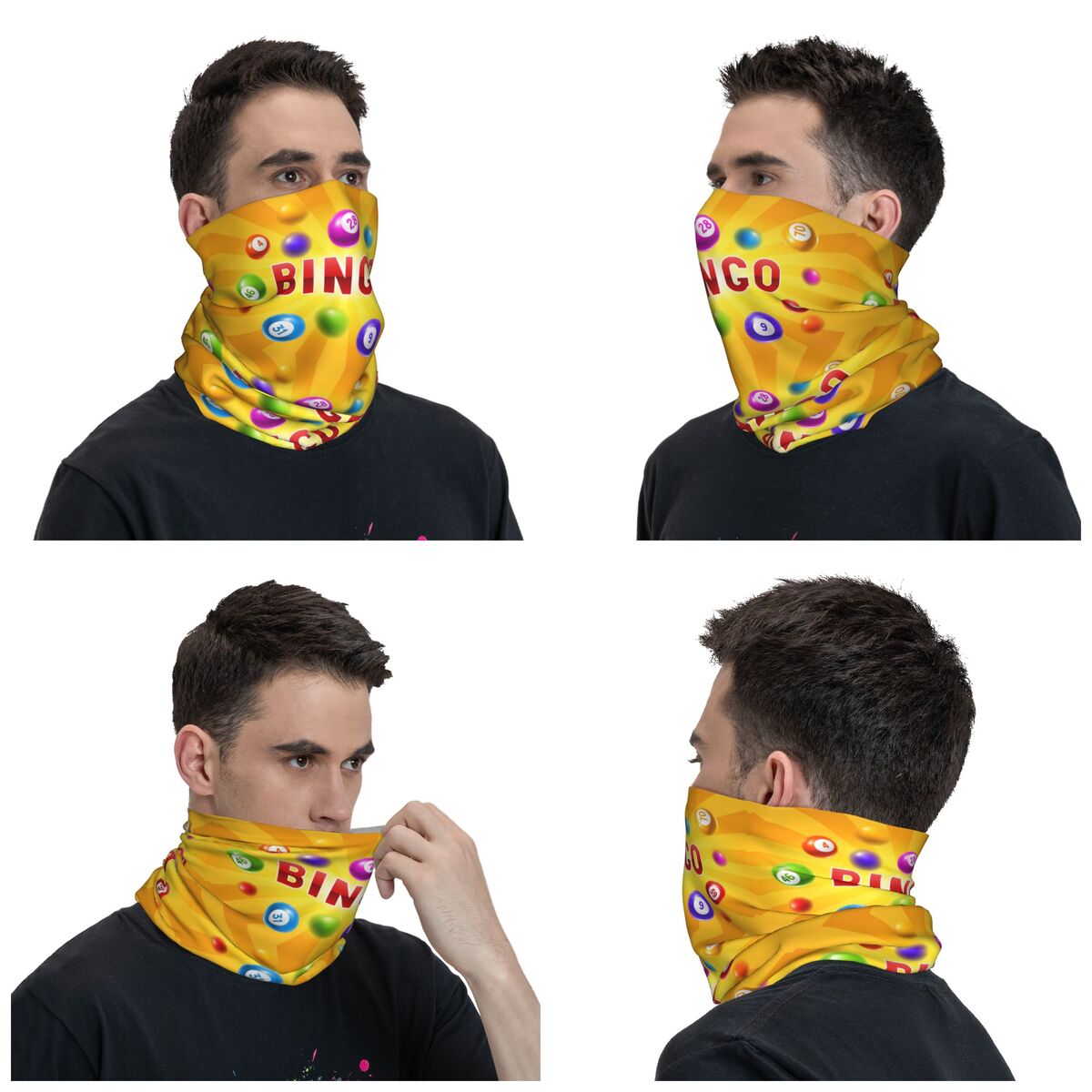 Custom Hot Game Bingo Bandana  - đánh giá và giá Neck Gaiter Face Cover