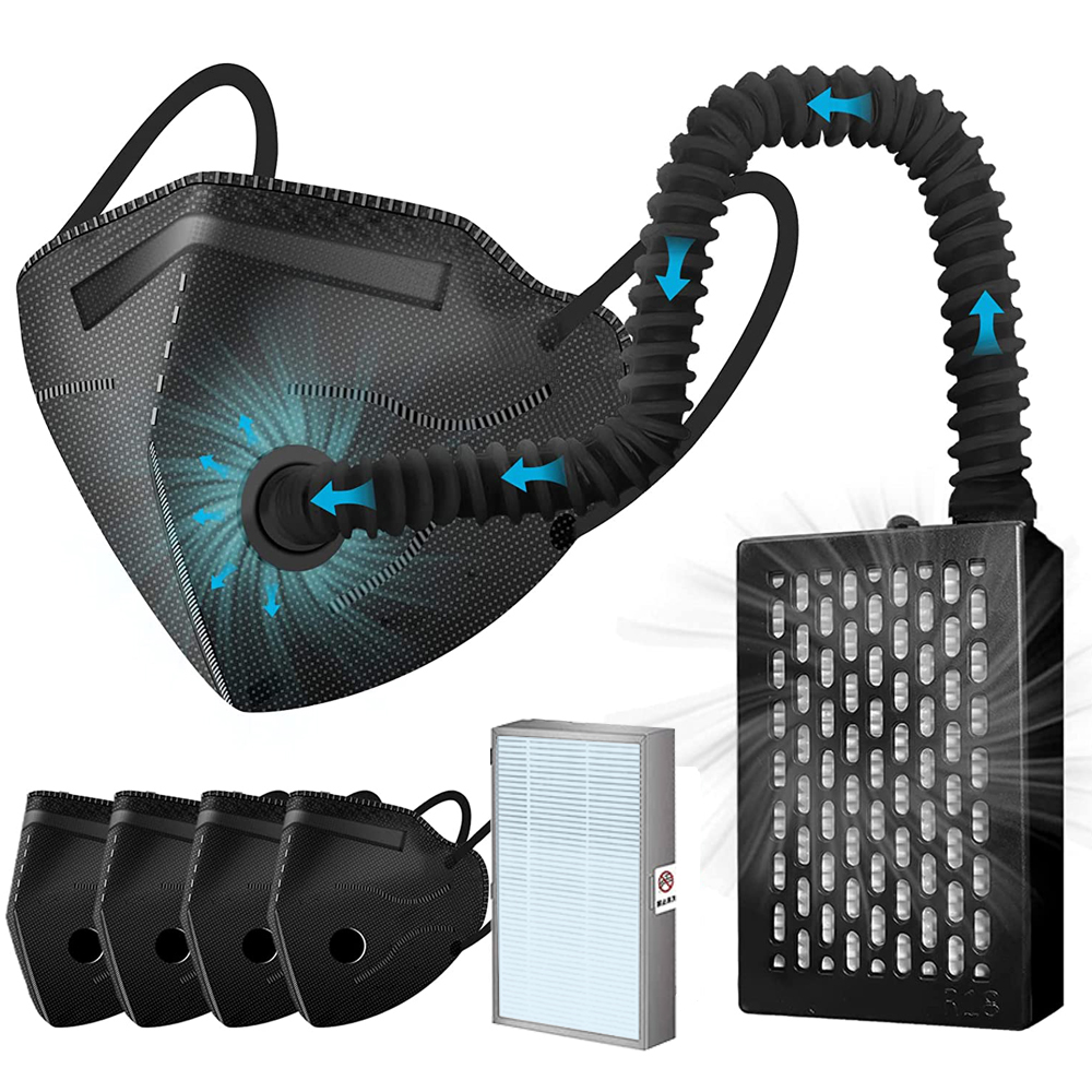 Electric KN95 Mask with Fan -  - đánh giá và giá Kn95 Respirator Mask