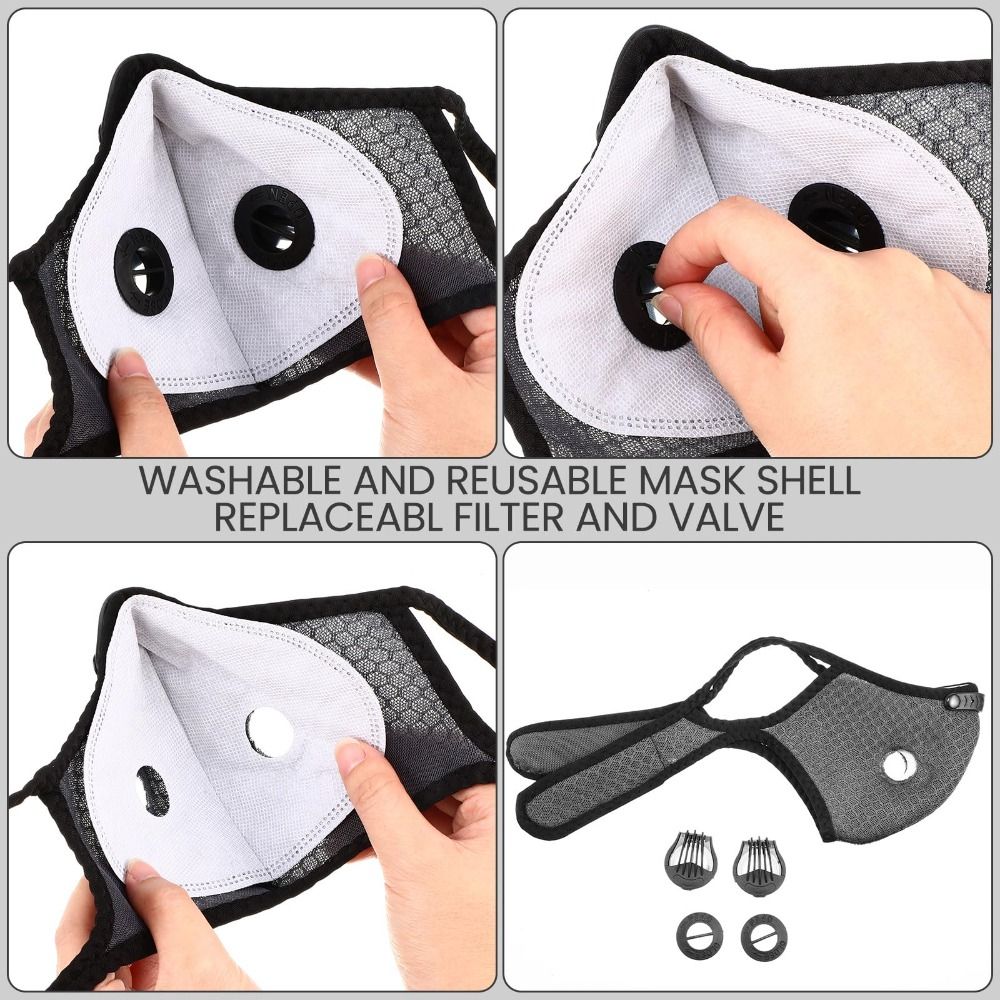 Breathable Ergonomic Dust Mask - đánh giá và giá Anti Pollution Mask
