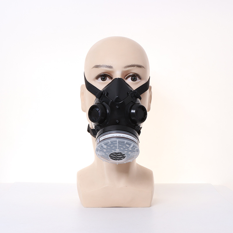 New Half Face Black Gas Mask R - đánh giá và giá Dust Mask Construction