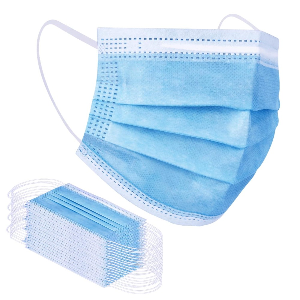 Blue Disposable Face Mask 100  - đánh giá và giá Disposable Mask Blue