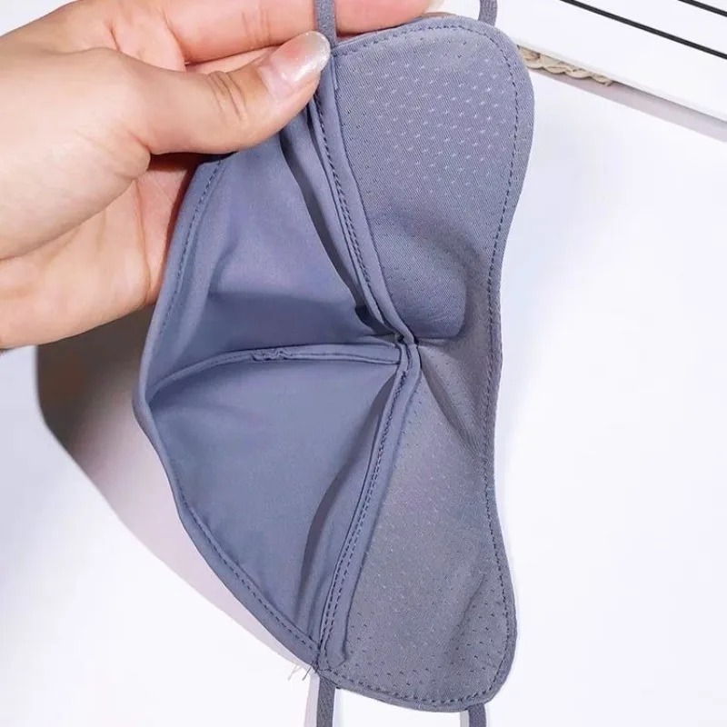 UV Protection Solid Ice Silk F - đánh giá và giá Sports Mask Breathable