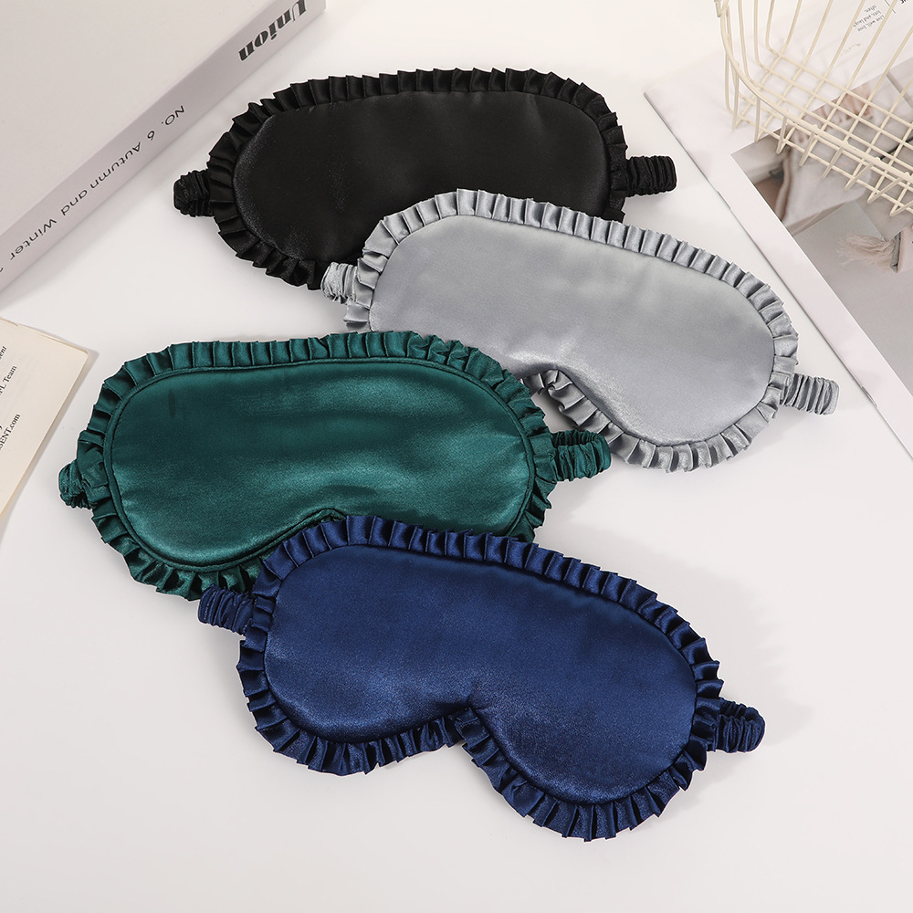 1pcs Premium Silk Eye Mask wit - đánh giá và giá Mask Lanyard Adjustable