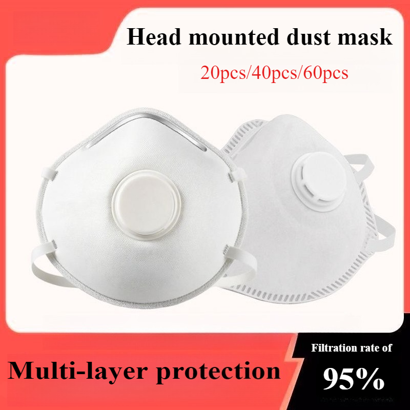 20PCS/40PCS/60PCS Dust Masks V - đánh giá và giá Kn95 Respirator Mask