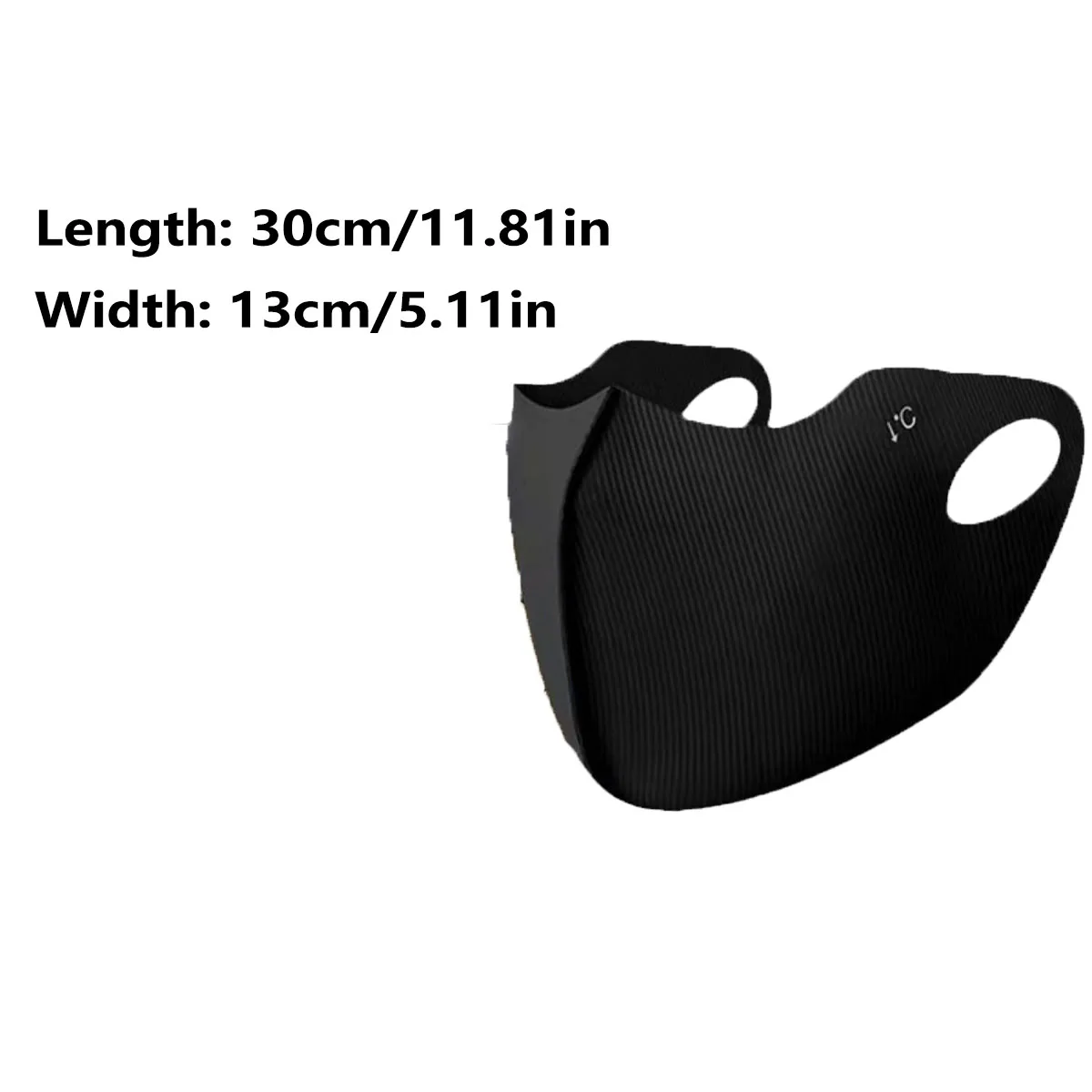5 Color Threaded Ice Silk Mask - đánh giá và giá Cloth Face Mask Washable