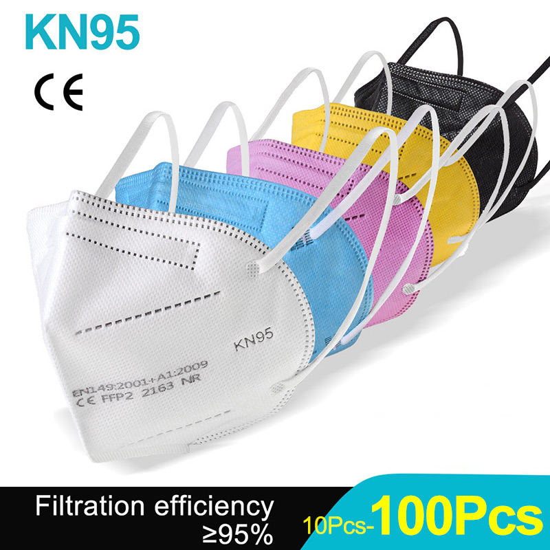 10-100Pcs FFP2 Masks KN95 Masc - đánh giá và giá Kn95 Respirator Mask