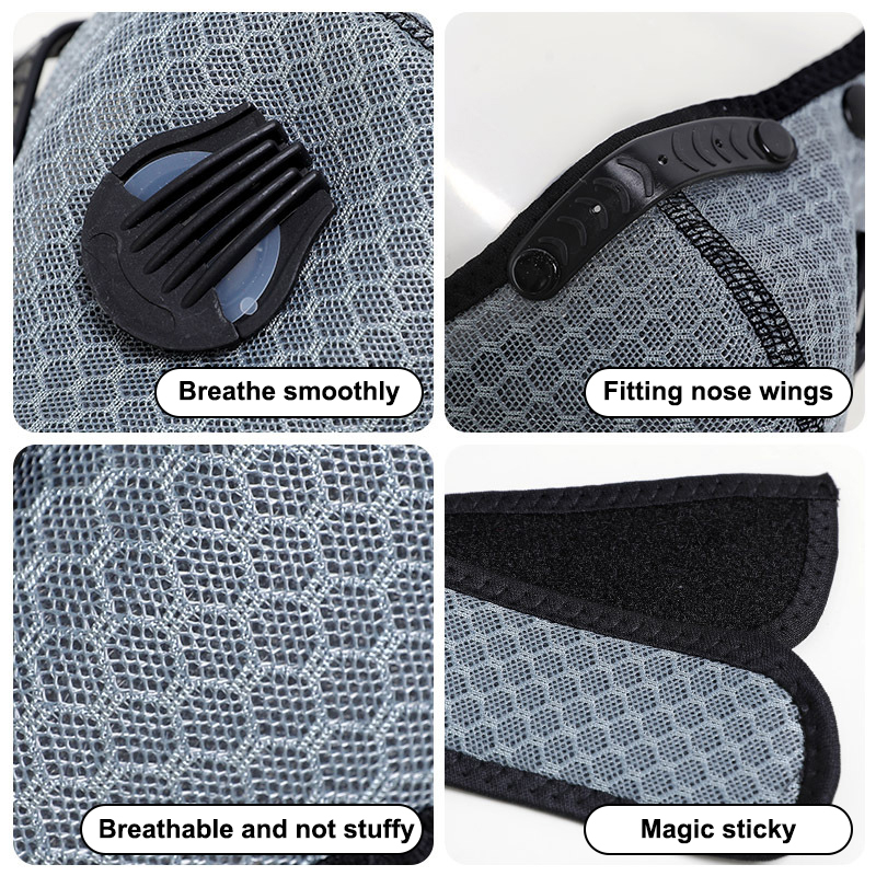 New Cycling Face Mask With Fil - đánh giá và giá Anti Pollution Mask