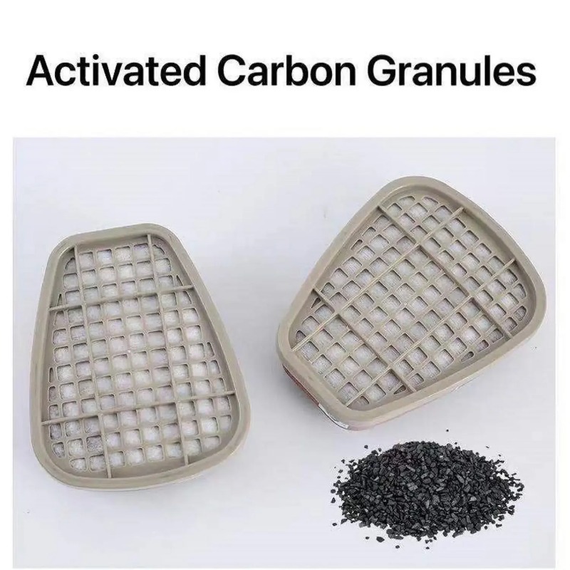 Activated Carbon 6001 Cartridg - đánh giá và giá Dust Mask Construction