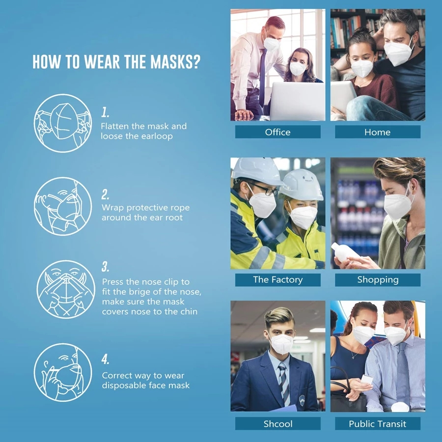 10-200PCS mascarillas fpp2 Bla - đánh giá và giá Disposable Surgical Mask