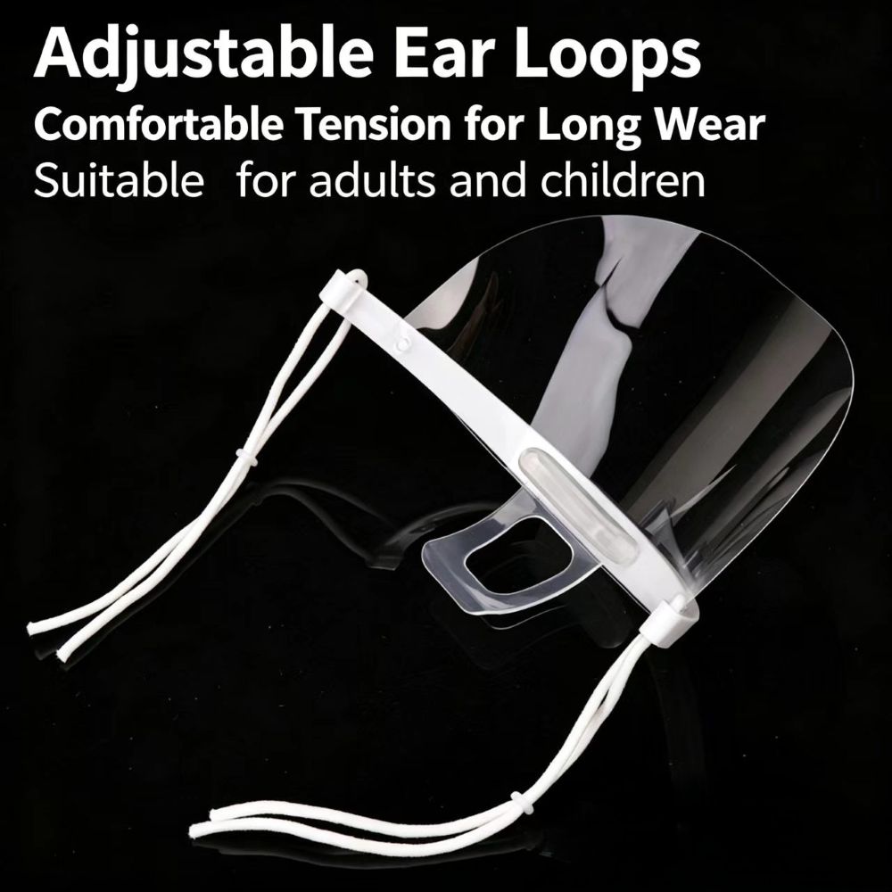 Anti-Fog Clear Catering Mouth  - đánh giá và giá Mask Lanyard Adjustable