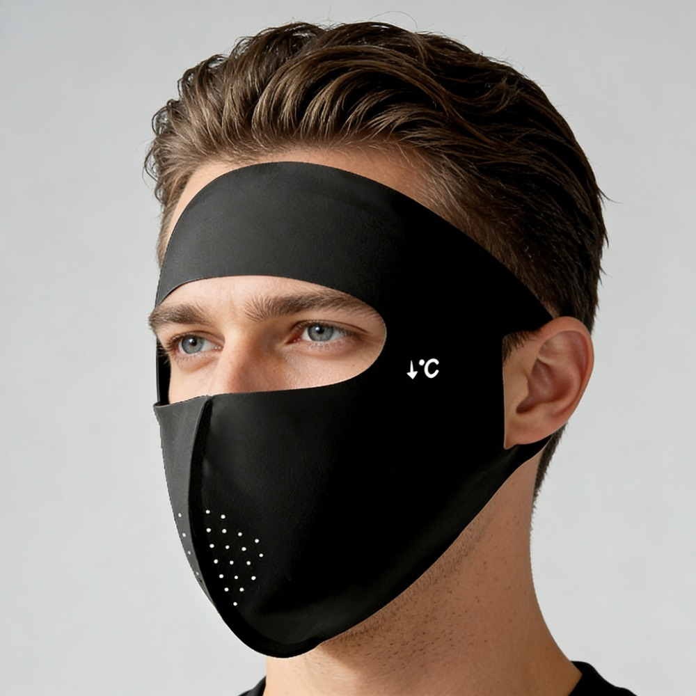 Ice Silk UV Protection Face Co - đánh giá và giá Sports Mask Breathable
