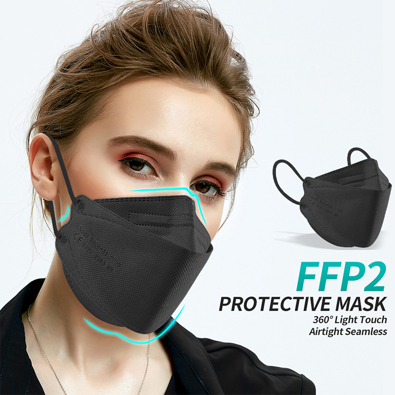 10-200pcs ffp2 mascarillas CE  - đánh giá và giá Anti Pollution Mask