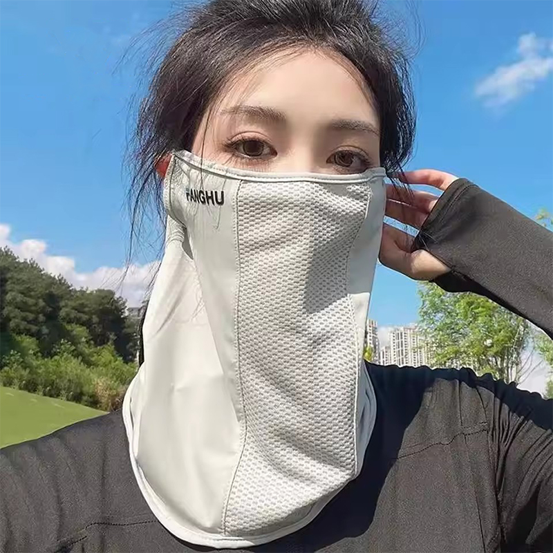 1pcs Sun Protection Mask Mesh  - đánh giá và giá Sports Mask Breathable