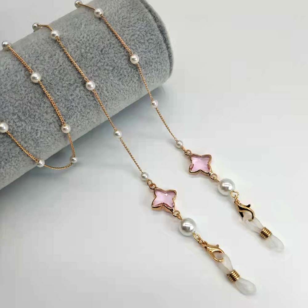 Phụ Nữ Mắt Dây Chuyền Đính Hạt - đánh giá và giá Mask Chain Holder