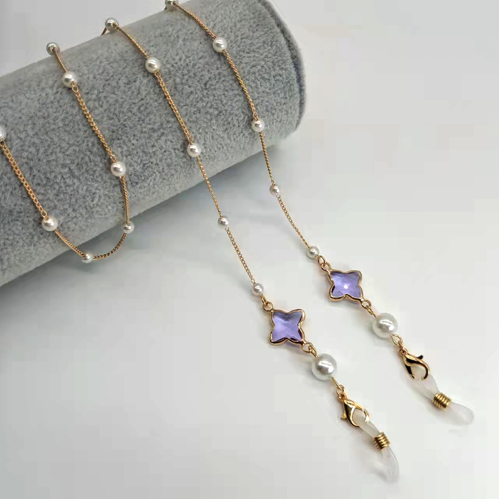 Phụ Nữ Mắt Dây Chuyền Đính Hạt - đánh giá và giá Mask Chain Holder