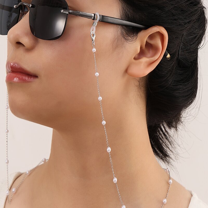 Crystal Beaded Chain for Mask  - đánh giá và giá Mask Chain Holder