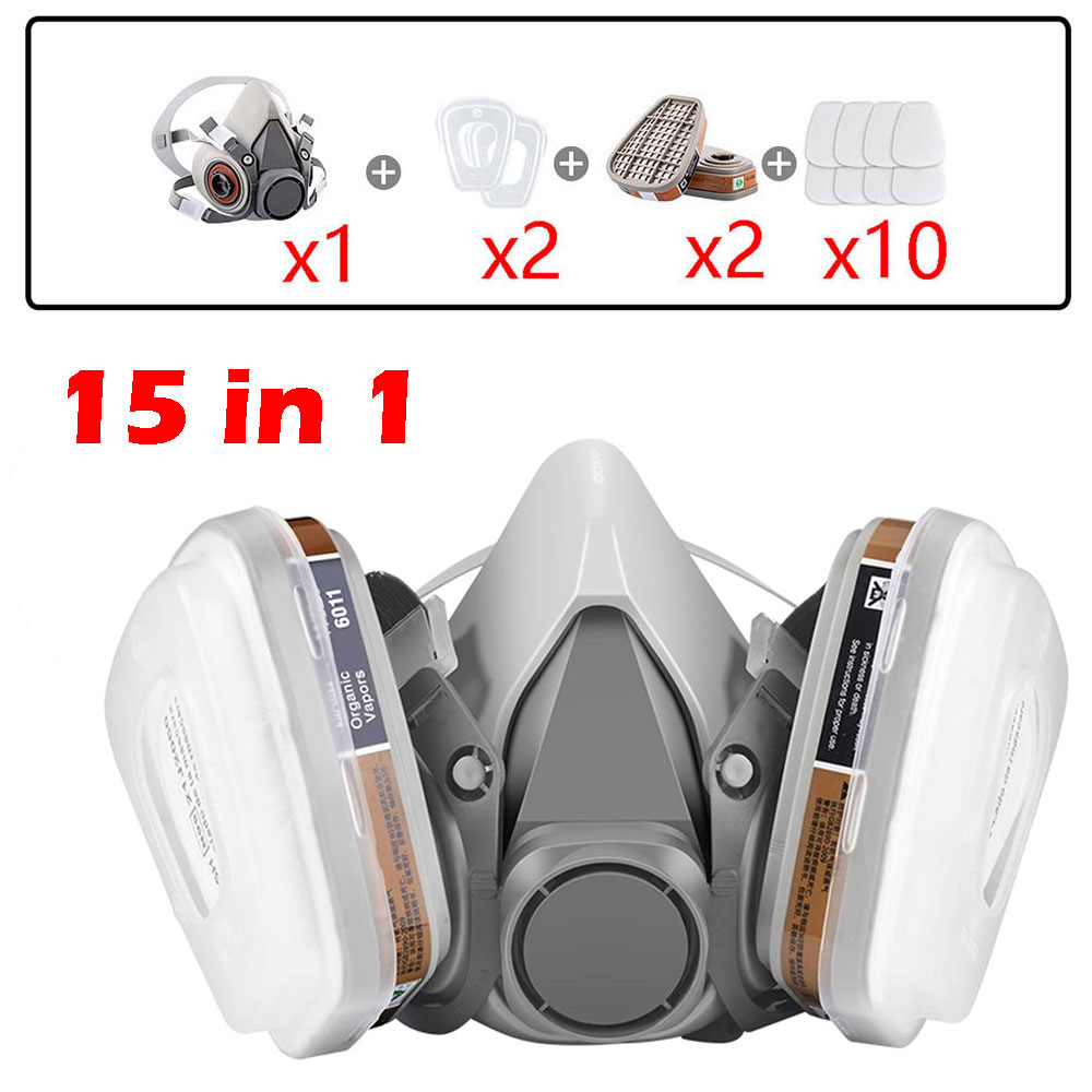 Gas Mask 6200 Set Vehicle Pain - đánh giá và giá Face Mask Storage Box