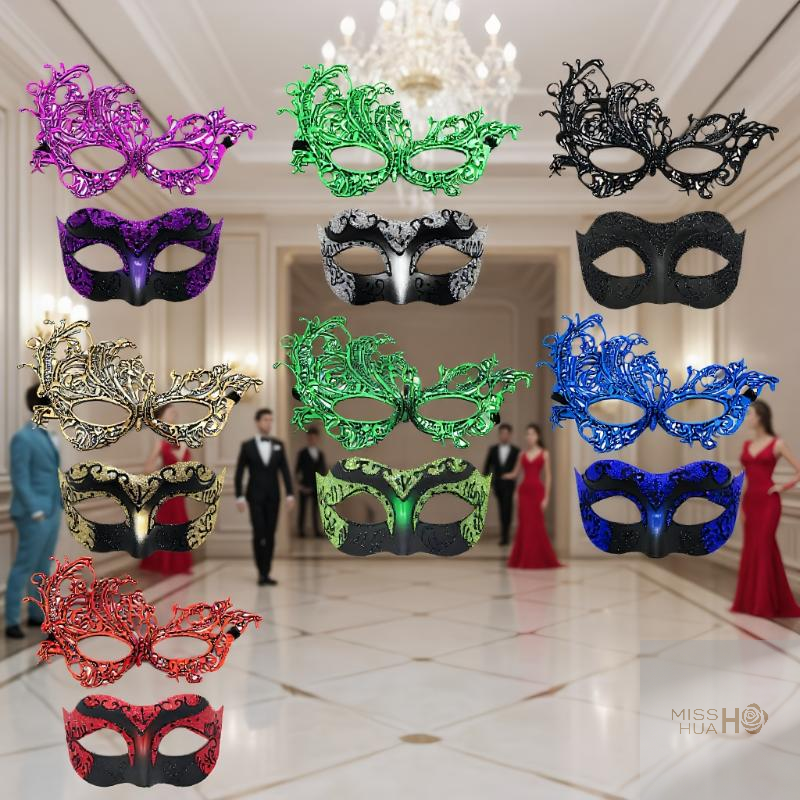 Set of 2, Couple's Elegant Bla - đánh giá và giá Black Face Mask Pack