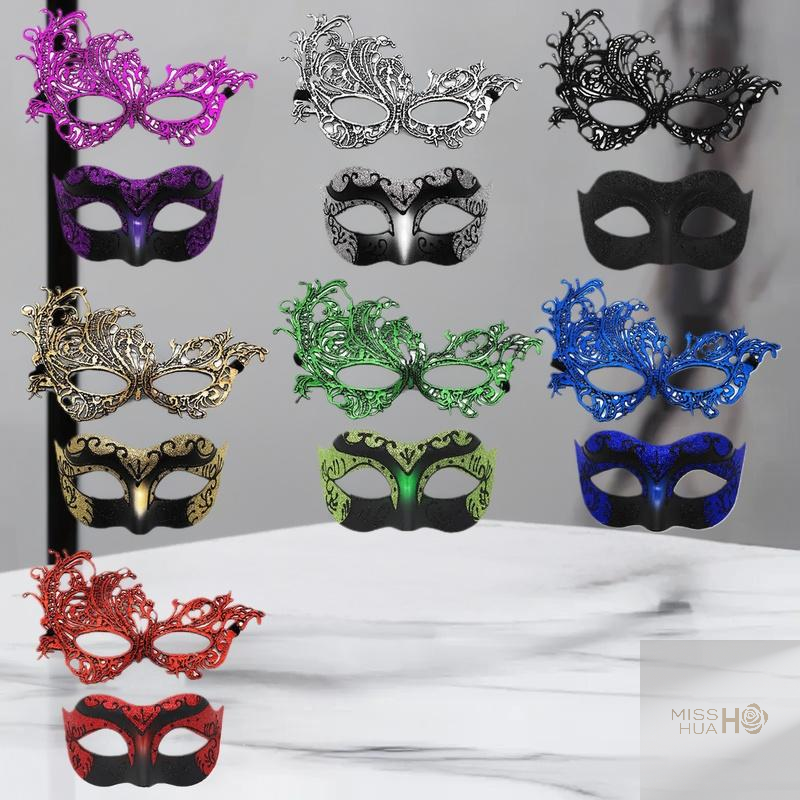 Set of 2, Couple's Elegant Bla - đánh giá và giá Black Face Mask Pack