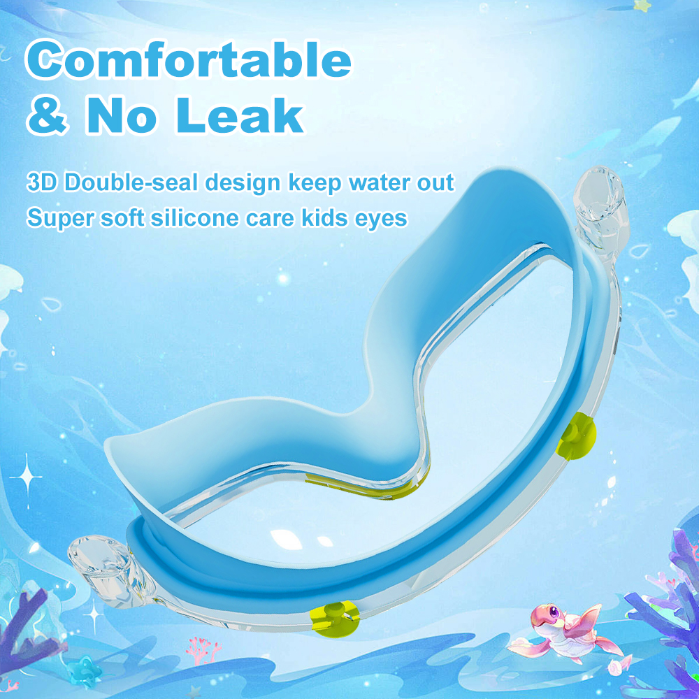 Kids Swim Goggles Boys Girls A - đánh giá và giá Silicone Mask Bracket