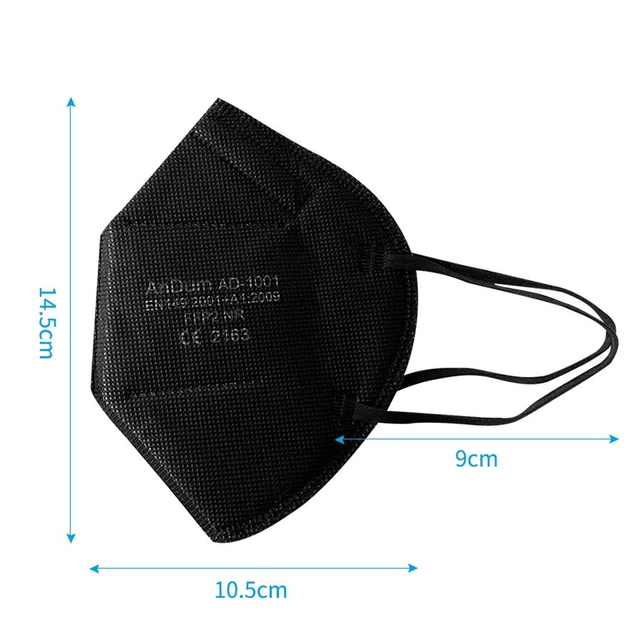 5PCS FFP2 Mask CE Approved Fil - đánh giá và giá Anti Pollution Mask