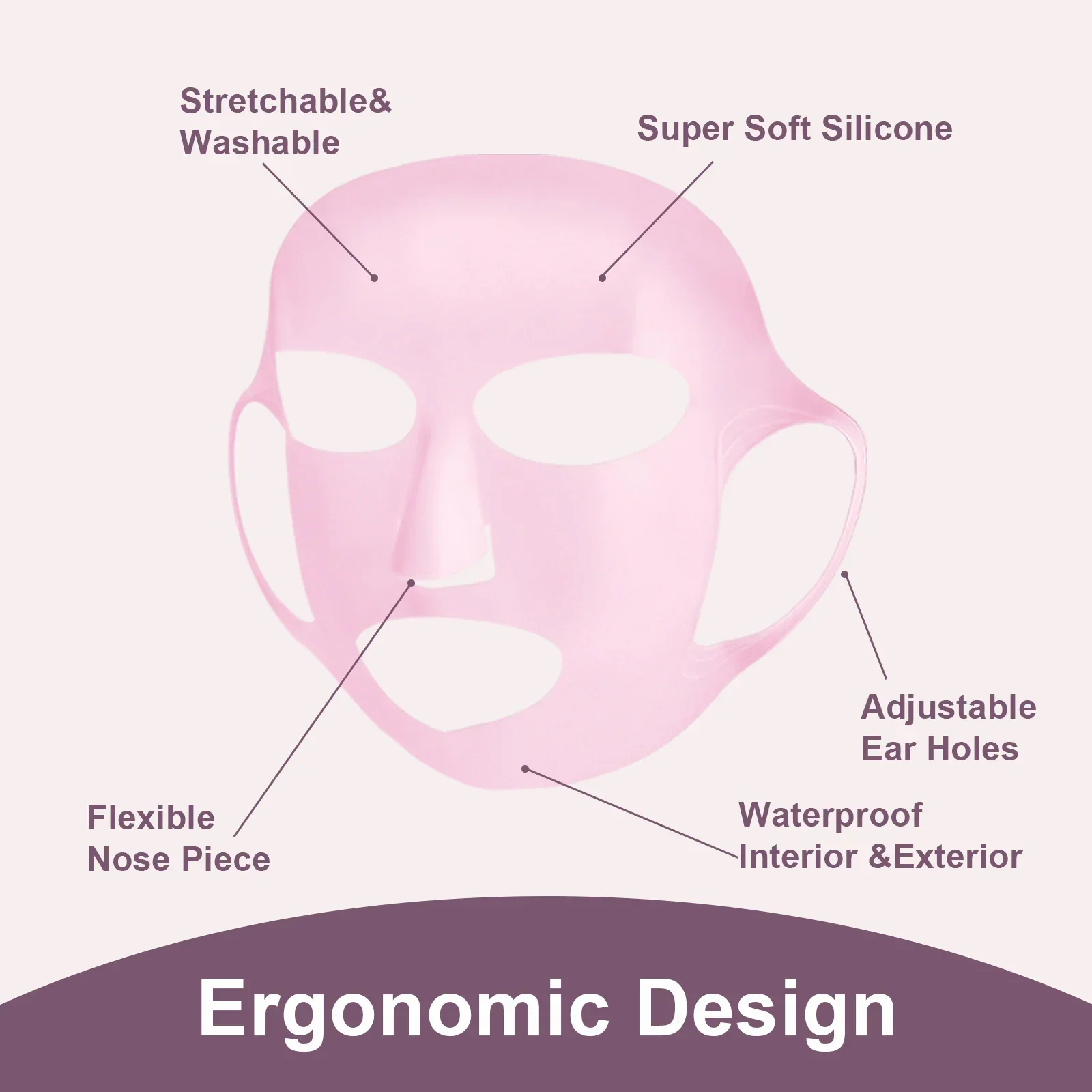 Silicone Facemask Holder Reusa - đánh giá và giá Silicone Mask Bracket