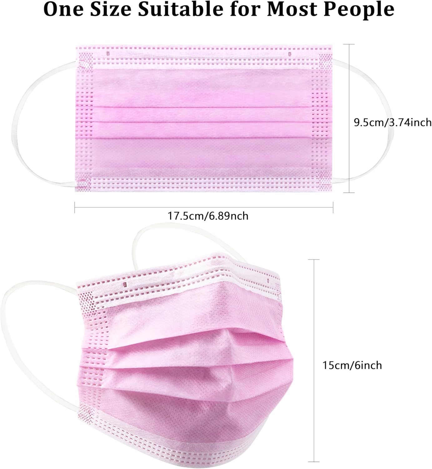 Great Value Pack! Pink Disposa - đánh giá và giá Kids Face Mask