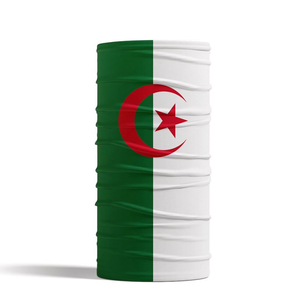 Algeria Flag Printed Bandana H - đánh giá và giá Neck Gaiter Face Cover